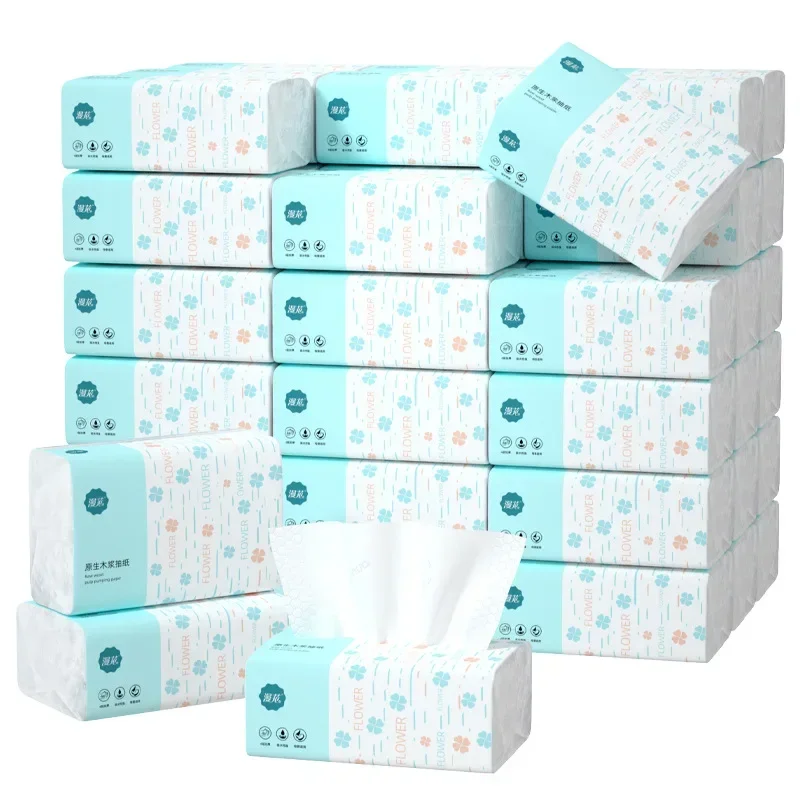 8 Packs Facial Tissues Packs Pocket Papieren Servetten Reizen Mini Schattige Print 4 Laags Voor Kinderen Schoolreizen Kampeerkantoor Dagelijks Gebruik