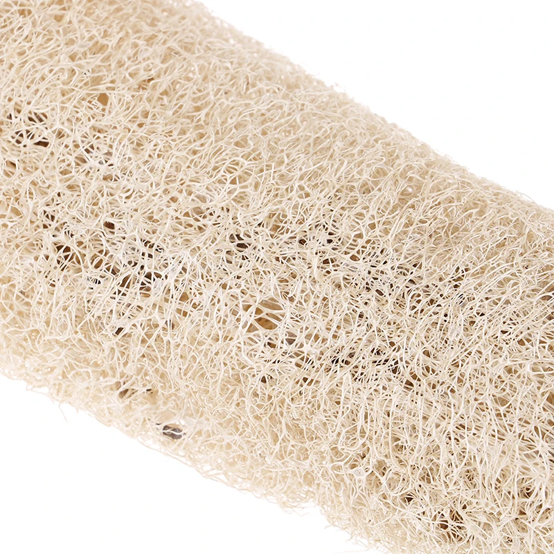 ธรรมชาติ Loofah เป็นมิตรกับสิ่งแวดล้อม Exfoliating Bath ฟองน้ําอาบน้ําสําหรับล้างจานหม้อทําความสะอาดผัก Scrubber