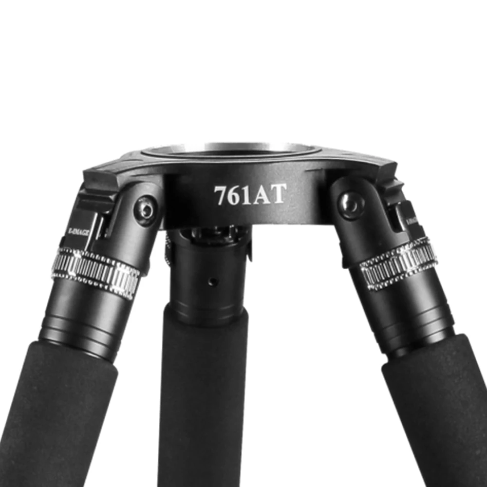 E-IMAGE 761AT Professional 75mm four sections Aluminum Tripod Legs stand 360 degree tripod