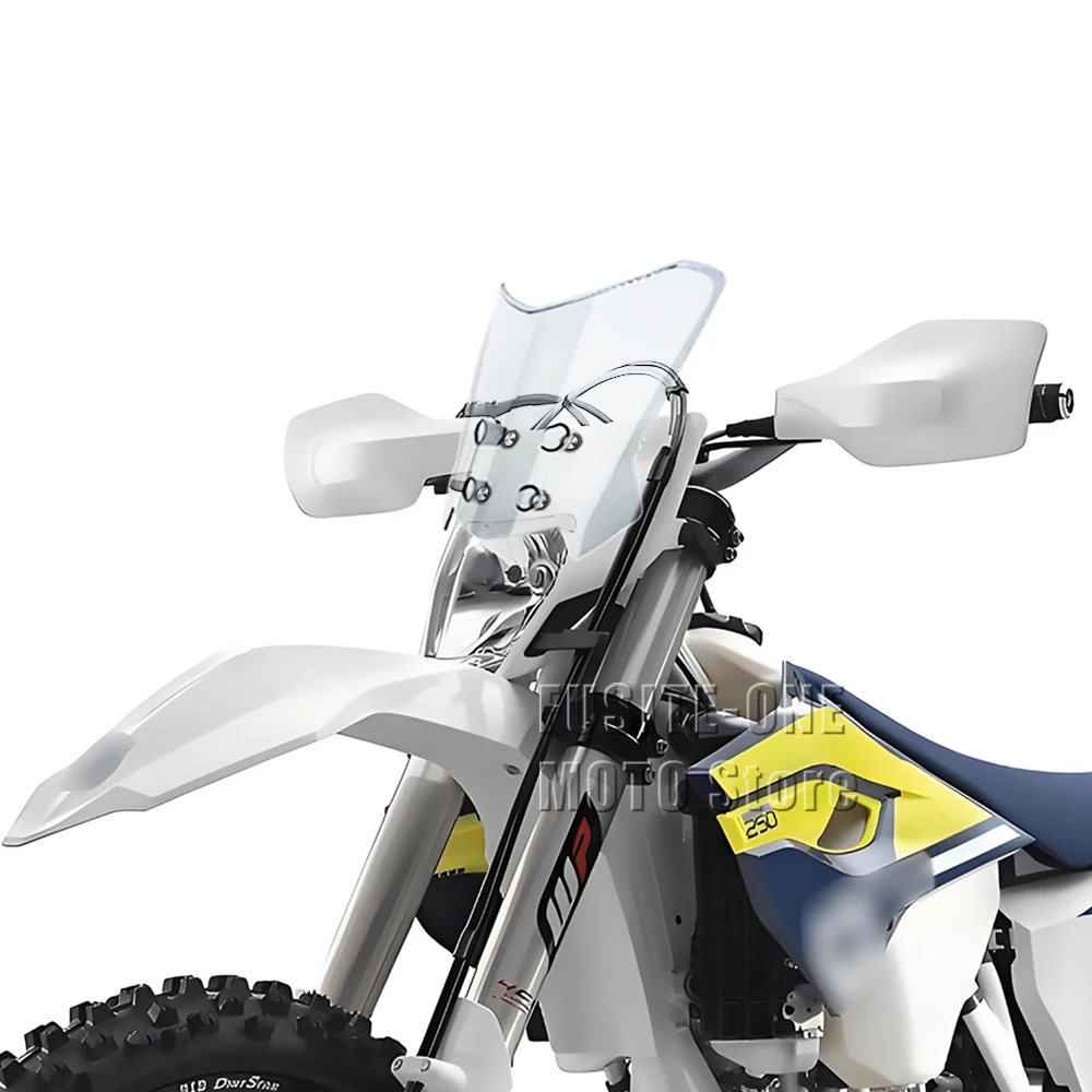 

For fe 350 2014-2017 2020 te 125 2011-2016 motorcycle adventure windshield extension style Windscreen Wind Deflector Screen