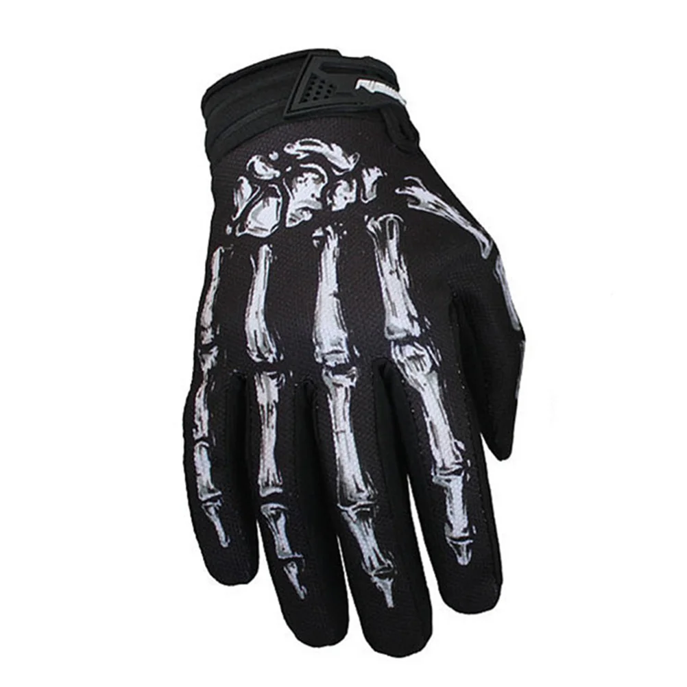 Guantes de motocicleta con pata de calavera, Unisex, para adultos, mujeres, montar aterrar, adultos, deportes al aire libre, fiesta de Navidad