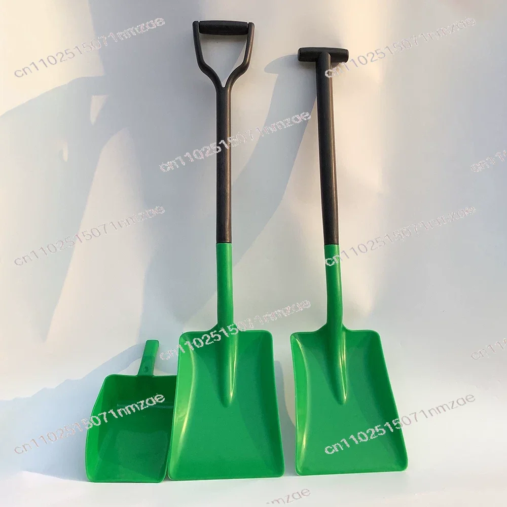Marine fire shovel Plastic shovel Chemical acid and alkali corrosion resistance Thickened long handle anti-static shovel