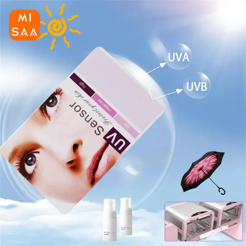 Color-changing Pvc Card Uv Protection Easy To Use Sun Protection Increase In Demand Solar Probe Hot Trend Uv Test Anti-uv