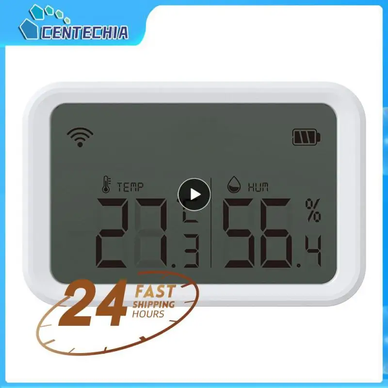 

1~10PCS 60.5ua Temperature And Humidity Sensor 2.4ghz 3.0 Smart Hygrometer Battery Powered Thermometer Smart Home