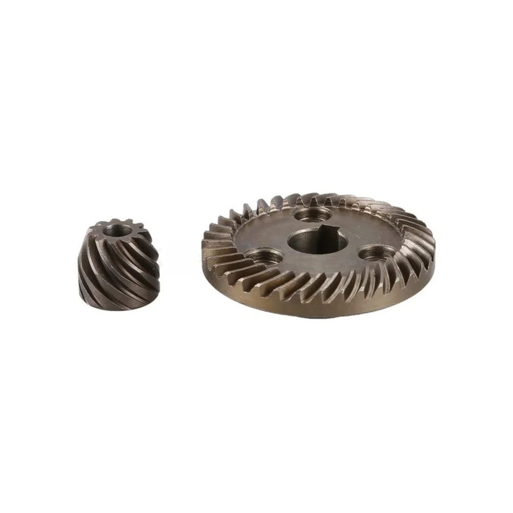 1set Spiral Bevel Gear 227471-8 For Angle Grinder 9553NB 9554NB 9555NB Angle Grinders Power Tools Replacement Metal Gear Parts