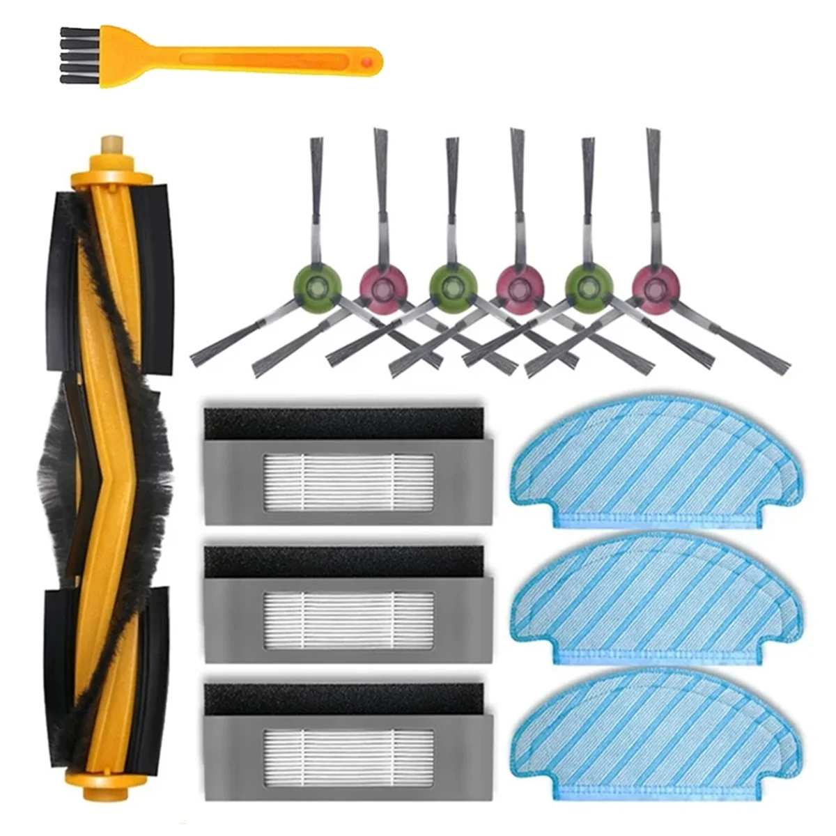 Accesorios para aspiradoras Deebot T9 T8 N8 Robot aspirador Cepillo Lateral cepillo principal accesorios de filtro