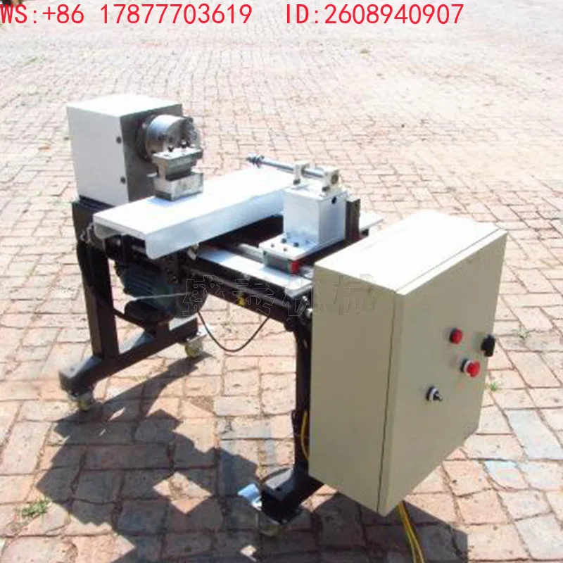 Micro machine tool for making round wooden beads