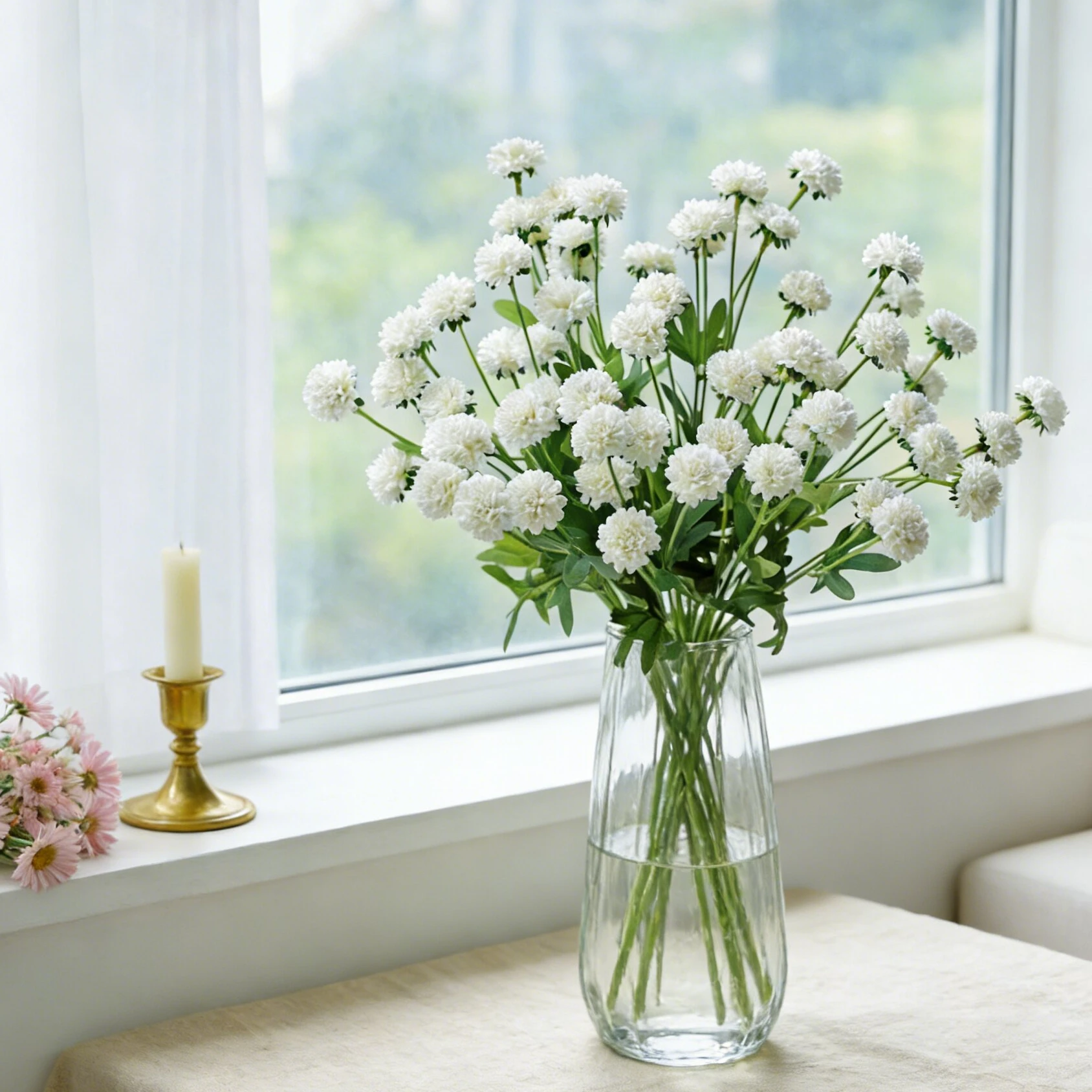 Künstliche Seiden-Kugelchrysanthemen für Zuhause, Esstisch, Vase, Hochzeit, Brautsträuße, Feiertags- und Partydekoration, Handgemachte DIY-Verzierungen