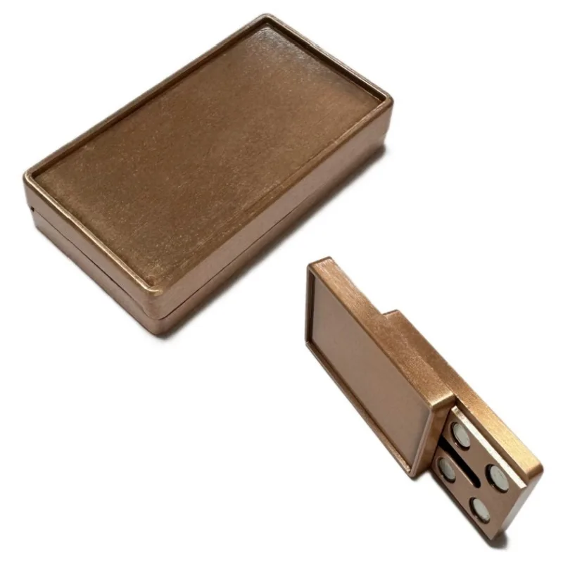 Curseur de décompression en métal, cartes à pousser magnétiques, jouet illimité, Fidget Slider EDC Fidget Spinner, outil tdah, jouets anti-Stress