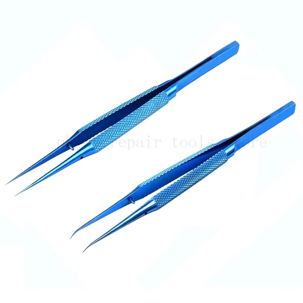 Imagem -02 - Pinças de Liga de Titânio Ferramenta de Manutenção Profissional 0.15 mm Borda de Precisão Pinças de Impressão Digital Apple Placa Principal Fio de Cobre
