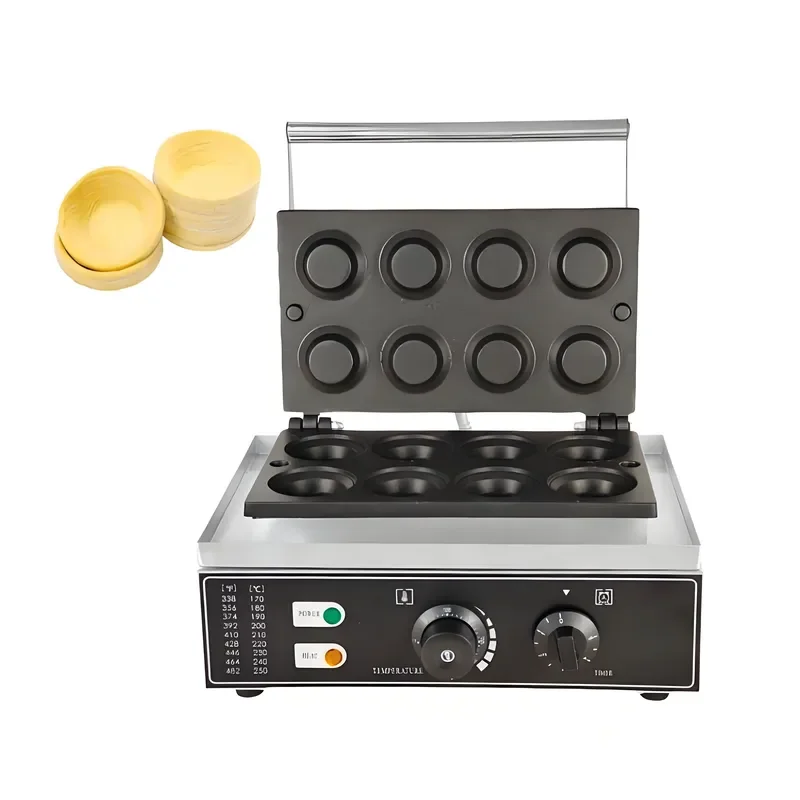 220V Electric Waffle Maker Non Stick Donut Machine Kitchen Appliance Temperature Control Egg Tart Skin Baker Household