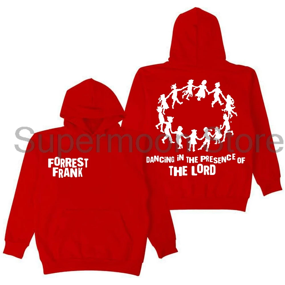 Forrest Frankเต้นรําในPresence Hoodie 2025 เด็กของพระเจ้าทัวร์แขนยาวStreetwearผู้หญิงผู้ชายHooded Sweatshirt