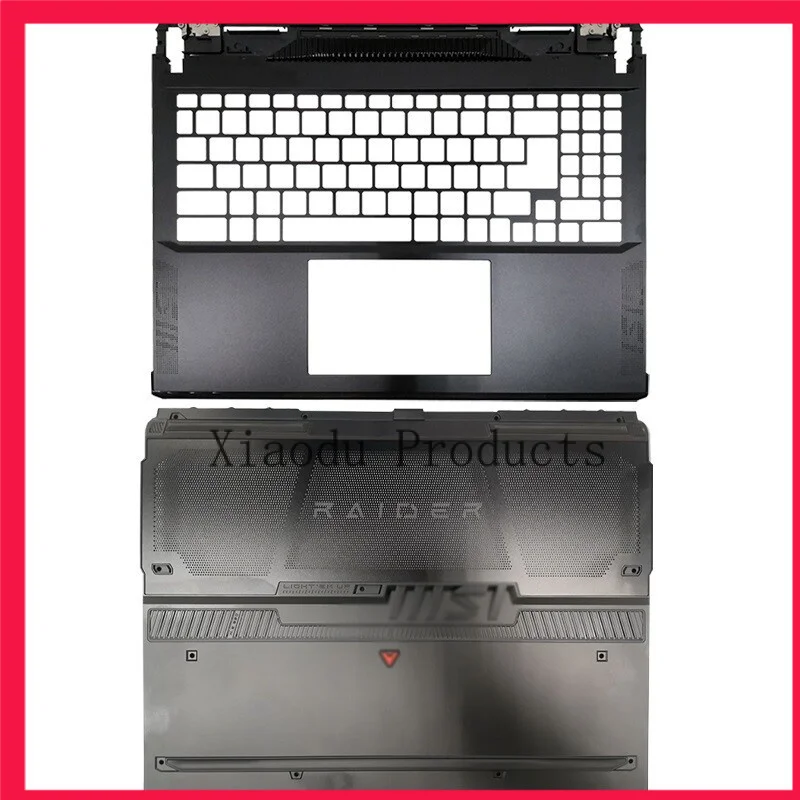 

New for MSI Raider GE68 GE68HX MS-15M1 MS-15M2 16in Laptop Palmrest Bottom Case