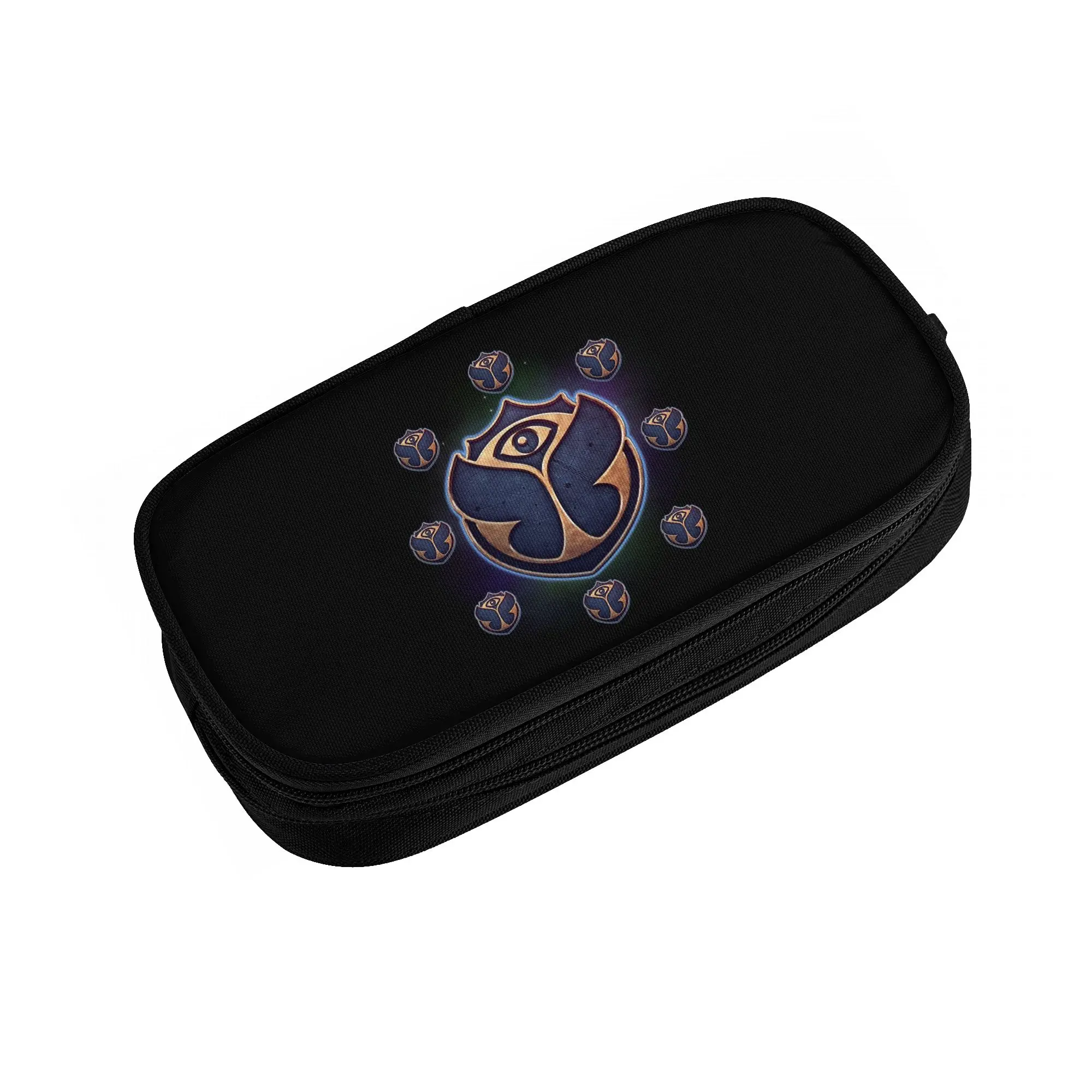 Tomorrowland Pencil Cases for Boy Girl Large Capacity Belgian Electronic Dance Music Festival Pen Box Bag School Accessories