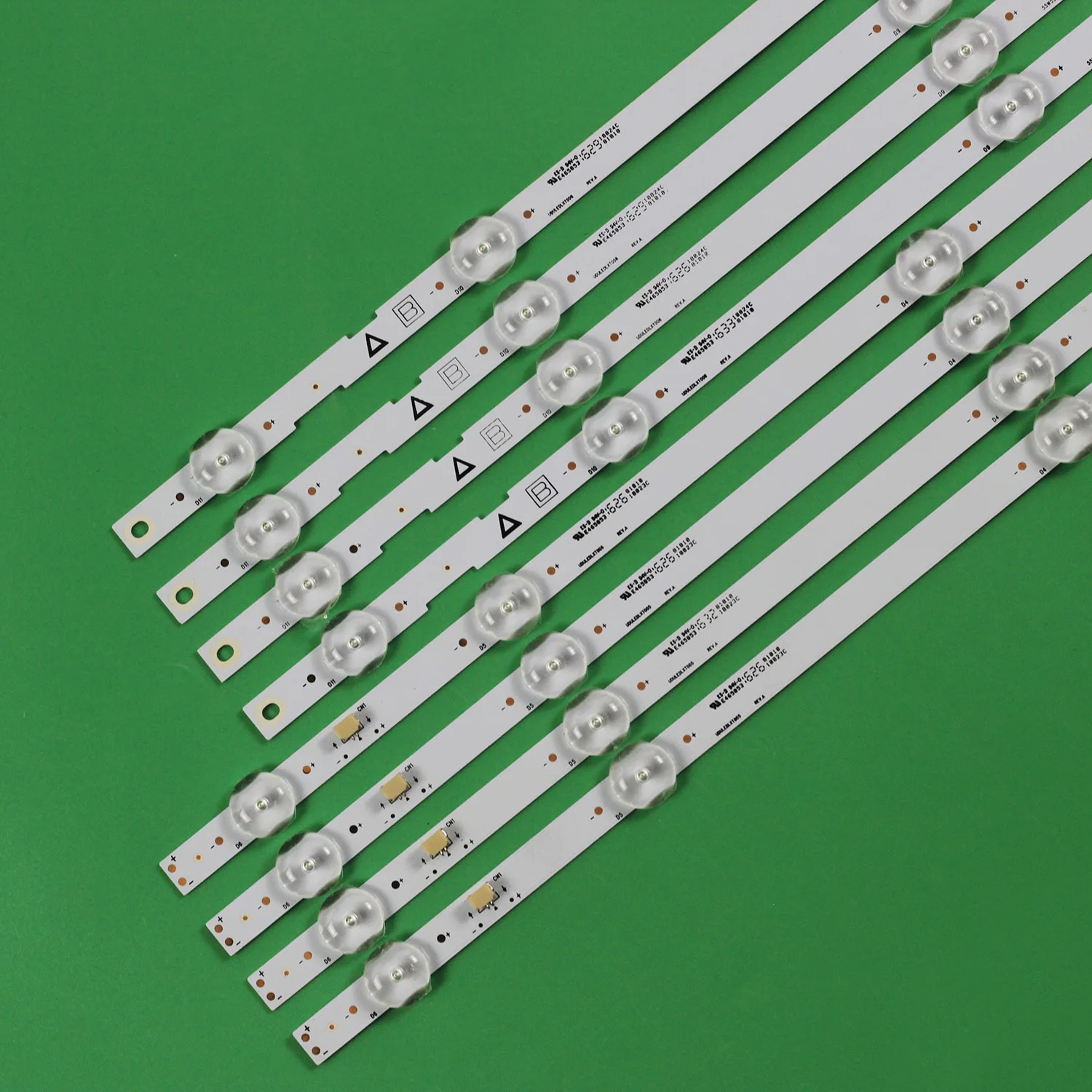 8 PCS LED backlight strip for 55PFL5402/F7 55PFL5601/F7 FW55D25F FW55C46F 55MV346X/F7 UDULEDLXT006 UDULEDLXT005 U5DRAX