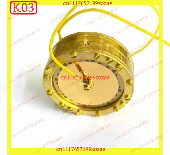 K03 k3 34mm Gold-Plated Diaphragm Microphone Capsule Low Noise Stereo Recording Component for Sound Card Live Broadcast