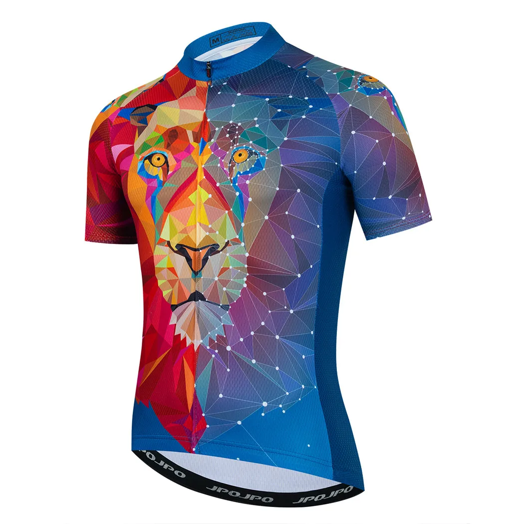 Mens Cycling Jersey 2023 Pro Team Summer Bike Jersey Mountain Bicycle Clothing Short Sleeve Cycling Shirt