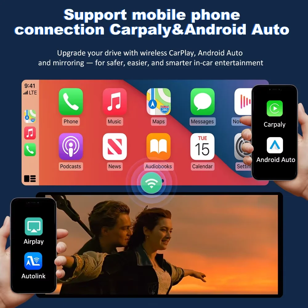 10.25 Inch Linux Wireless Carplay Android Auto Car Radio Multimedia For BMW X1 E84 2009-2015 CIC No Original With IDrive Touch Screen BT GPS Navigation Stereo