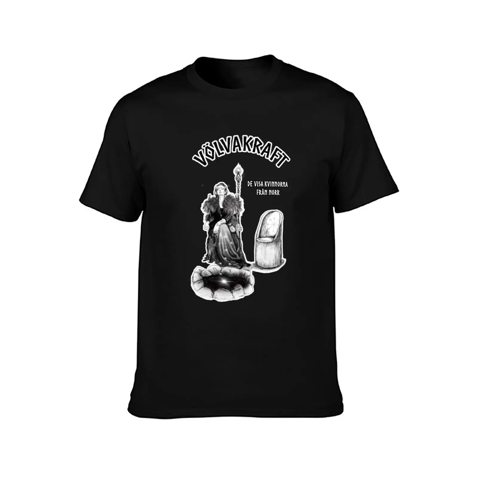 V?lvakraft - De visa kvinnorna fr?n norr. T-Shirt Non-Shrink Basic Cotton T-Shirt