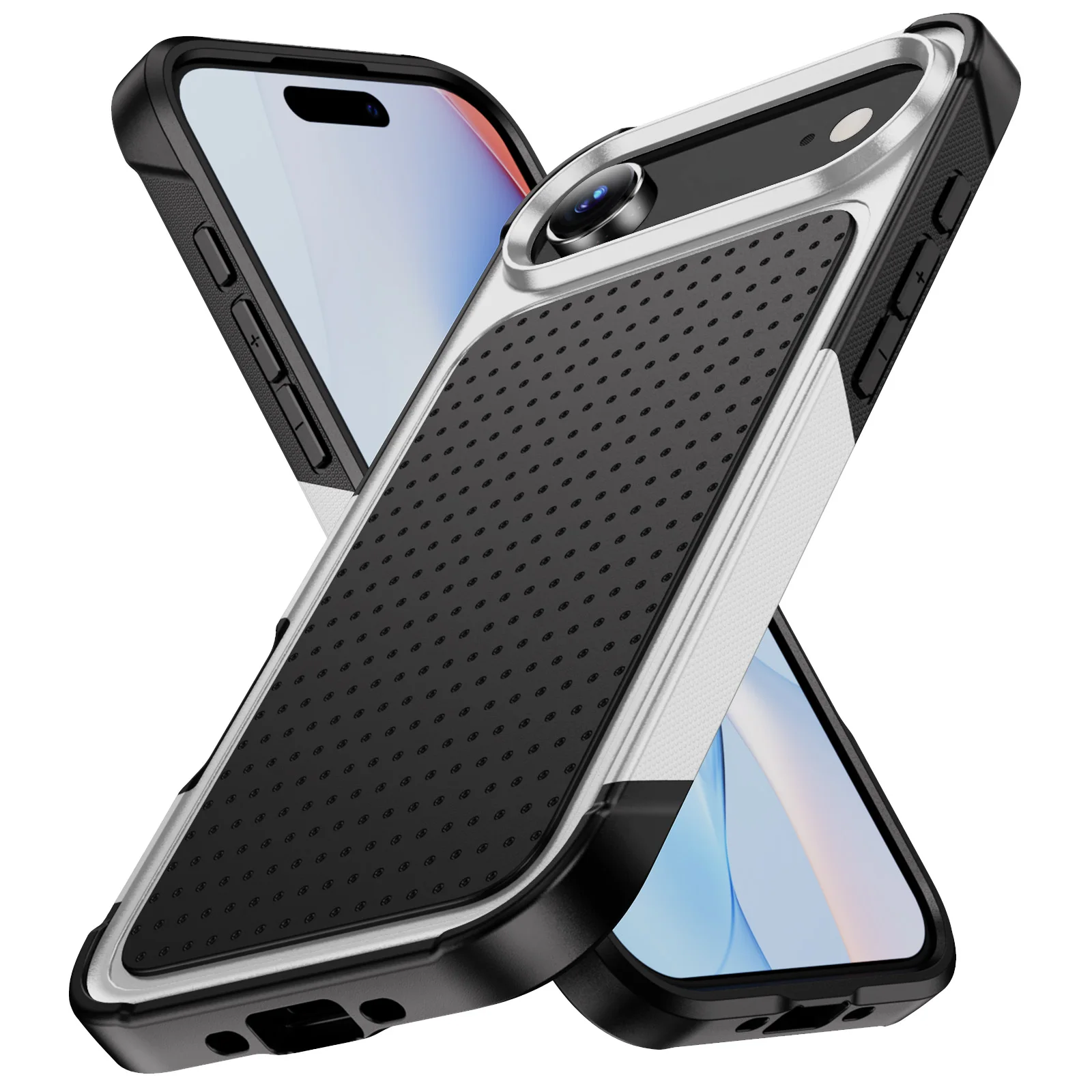 

Double Protection Case for Iphone 17 Air 16 Pro Max 15 14 Plus 12 13 Iphone17 Anti-Shock Rugged Cover Accessories
