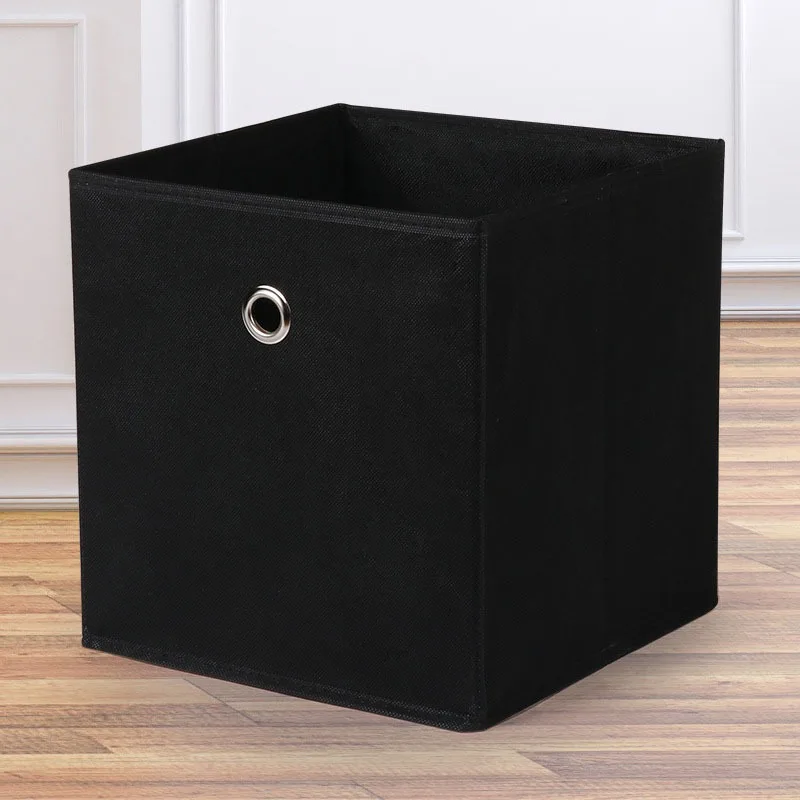 1pc No Lid Storage Box Fabric Storage Box Foldable Organiser Storage Shenanigans