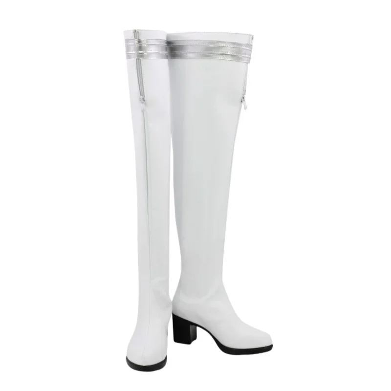 เกม Final Fantasy Alphinaud Leveilleur คอสเพลย์รองเท้าบู๊ทส์ Custom Made