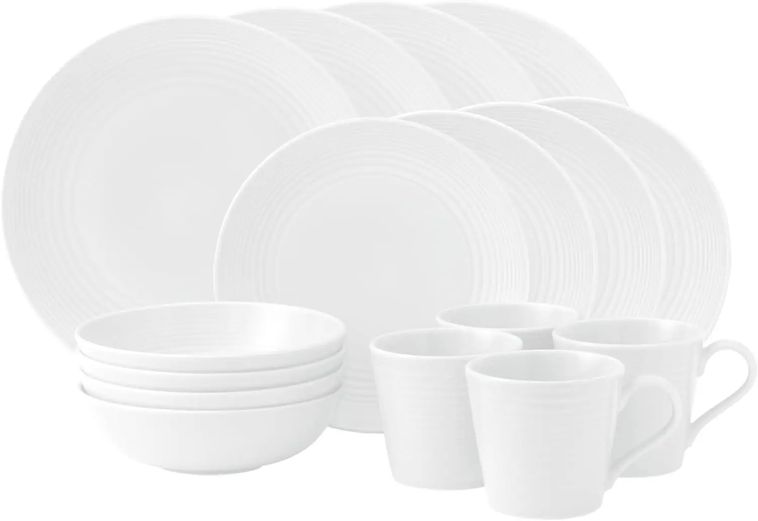 

Exclusively for Gordon Ramsay Maze White 16-Piece Dinnerware Set