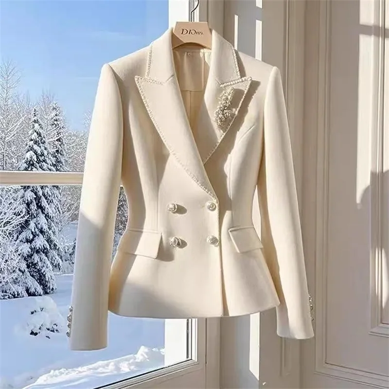 

2025 Spring New Small Suit Jacket for Women, Short Style, Casual and Versatile, Tailored, Young and High End, Popular for Women