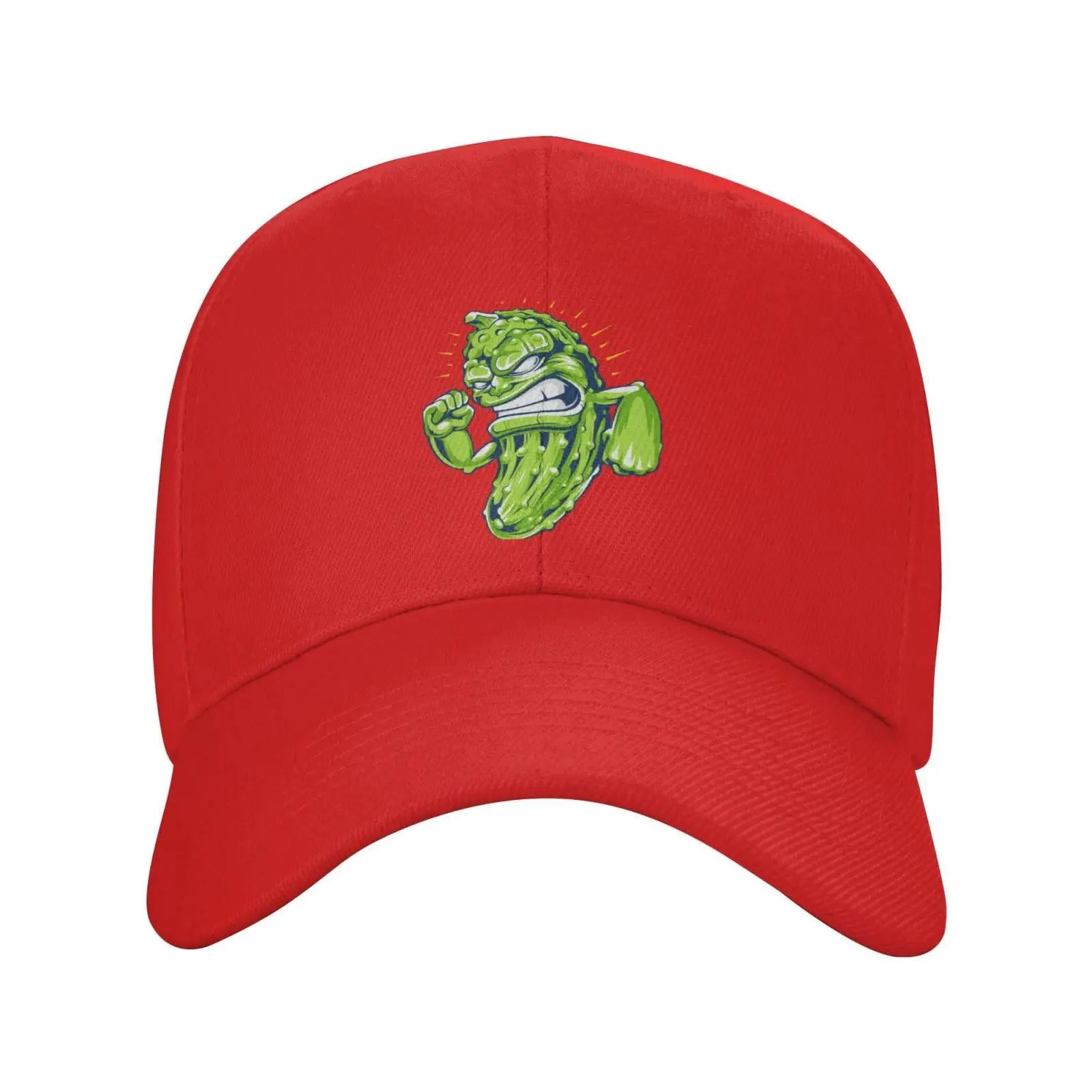 The Mighty Cucumber Trucker Baseball Cap for Men Women Golf Hats Adjustable Dad Hat