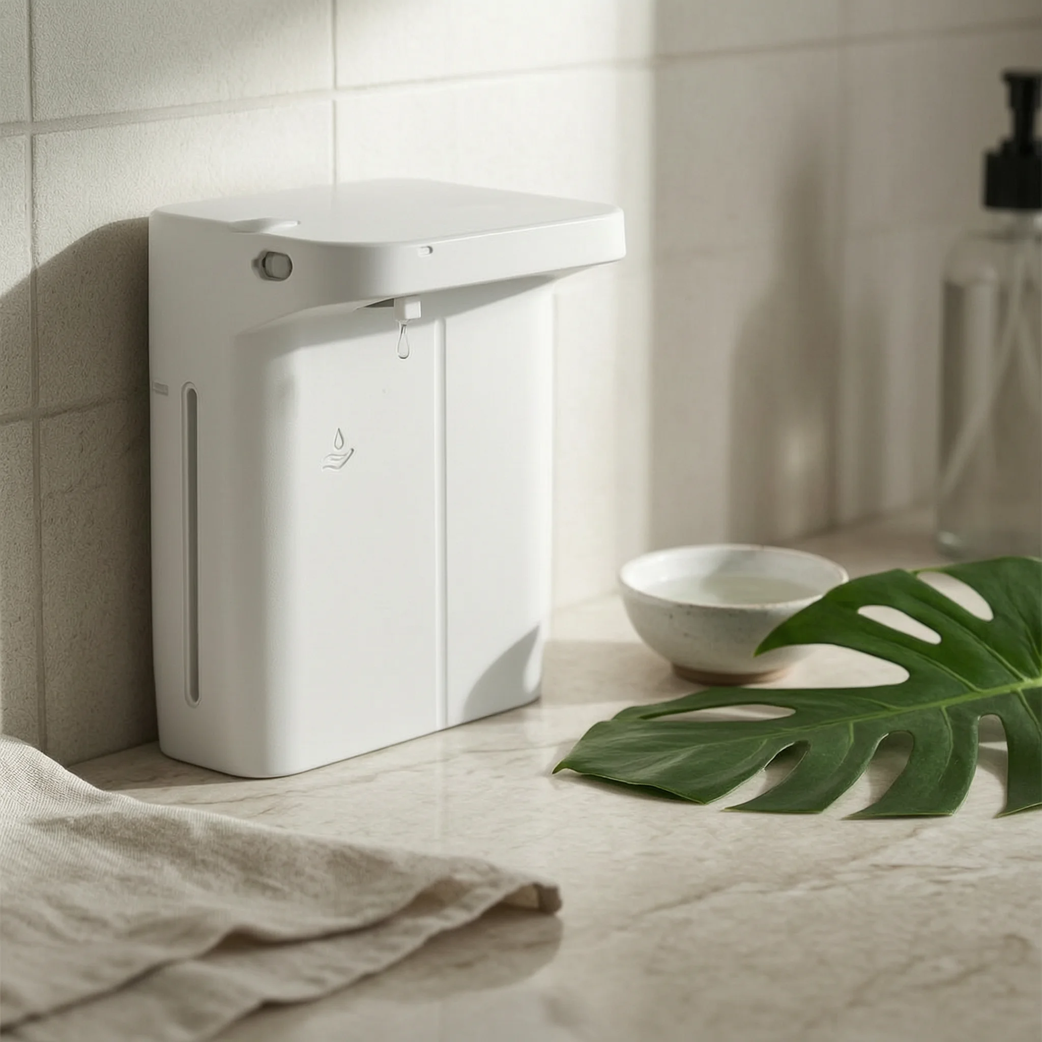 Automatic Foam Soap Dispenser Type-C Charging Wall Mounted Soap Dispenser Cleaning Supply Refillable Bathroom Item Foaming