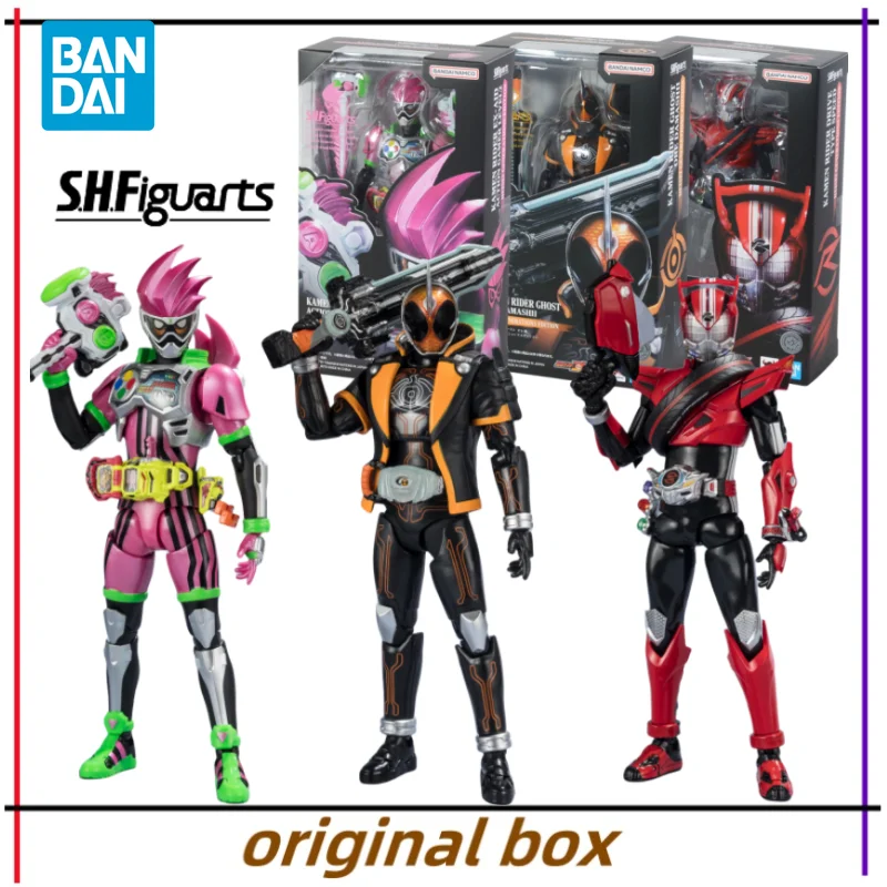 Bandai Model figurki Kamen Rider EX-AID Action Gamer Level2 Heisei generacje edycja Shf figurki Anime zabawka prezent dla dziecka oryginalne