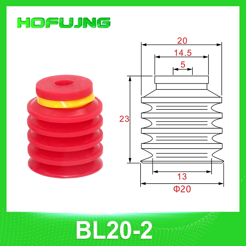 Pyab mechanische arm ball körper vakuum saugnapf industrie BL20-2 BL30-2 BL40-2 BL50-2 – Detail 3