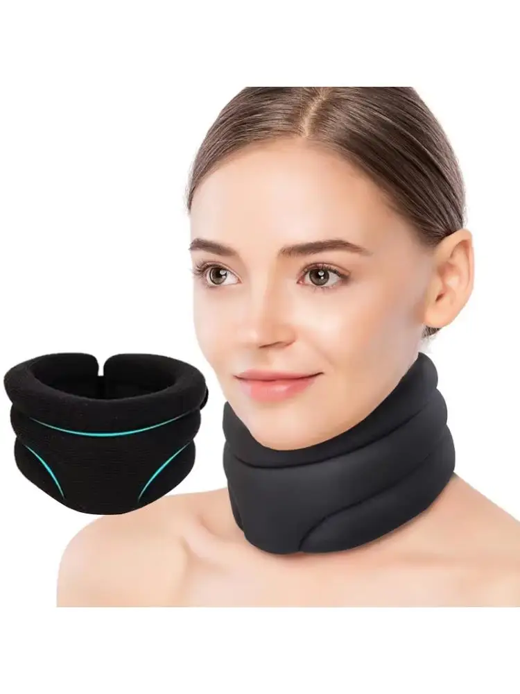 Attelle cervicale en mousse souple pour dormir, soulagement de la pression, soulagement de la douleur cervicale, Protection des vertèbres, attelle de colonne vertébrale, voyage, sieste, santé