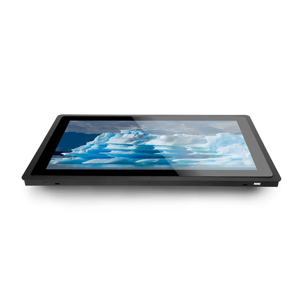 New Front IP65 21.5 Inch High-Definition 1920x1080 FHD Flat Wall Mount LCD Capacitive Touch Screen Industrial Business Serial