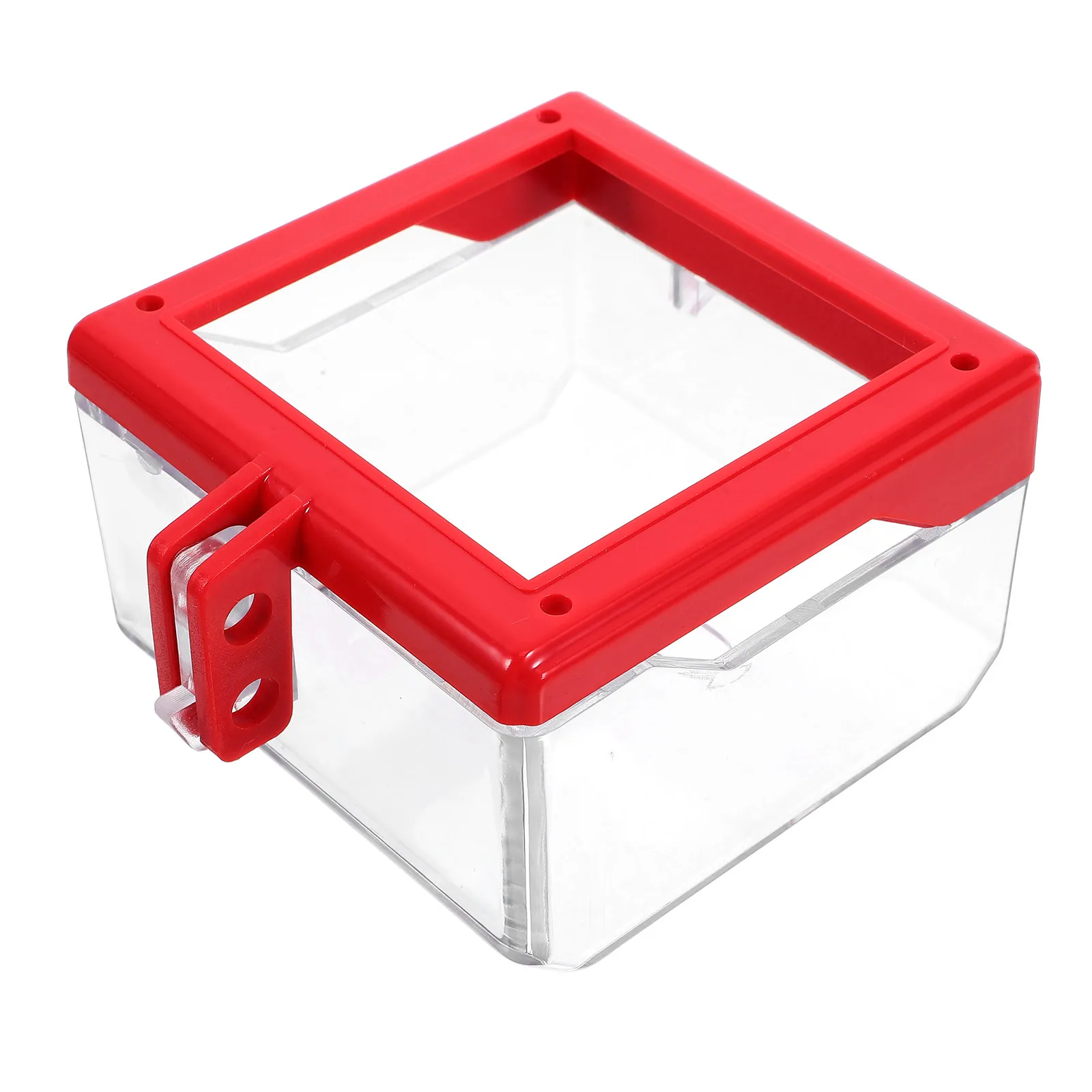 Emergency Stop Button Cover Transparent Plastic Switch Protection Cover Rapid Power Cutoff Push Button Safety Lockout