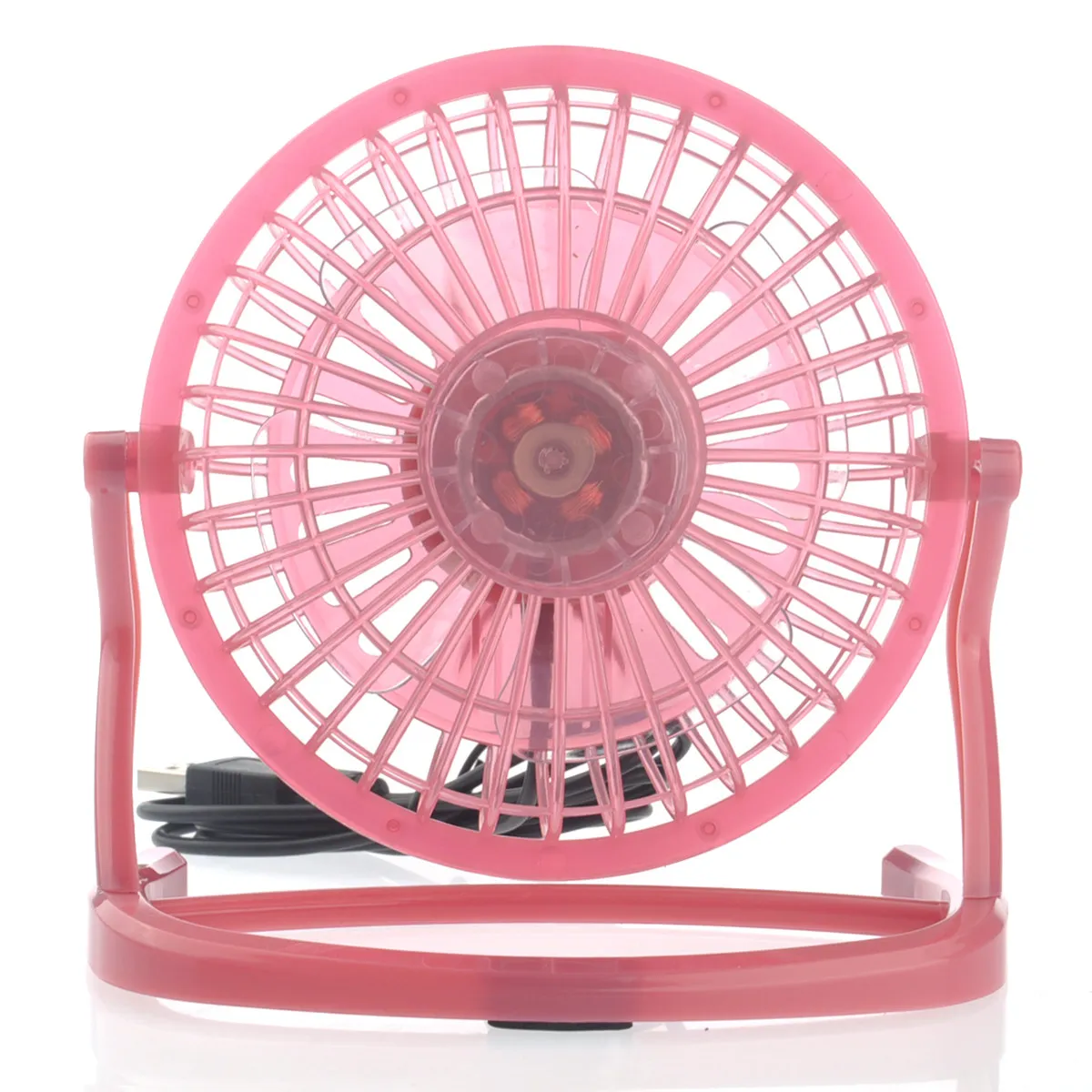 

Портативный USB-вентилятор для рабочего стола, безлопастной, с бесшумным бесщеточным двигателем, регулируемый на 360 градусов, питание от USB-кабеля, для офиса и путешествий