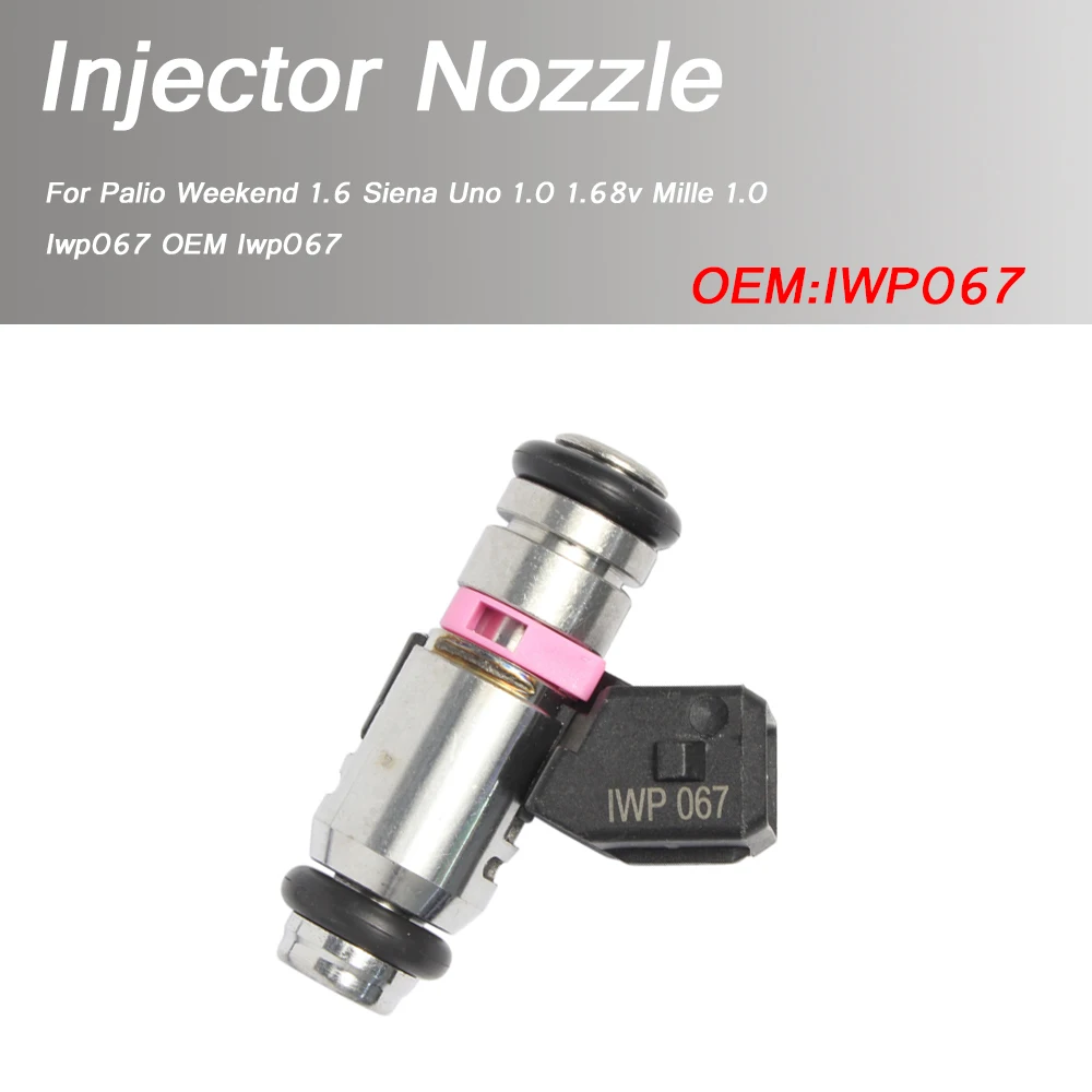 

For Palio Weekend 1.6 Siena Uno 1.0 1.68v Mille 1.0 Iwp067 OEM Iwp067 Fuel Injector Nozzle