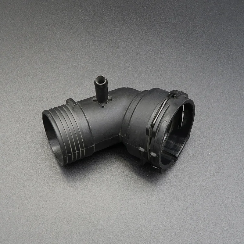 7P6122291F FOR Porsche Engine Coolant Hose Connector Black High Quality Strong Durable Automotive Accessories