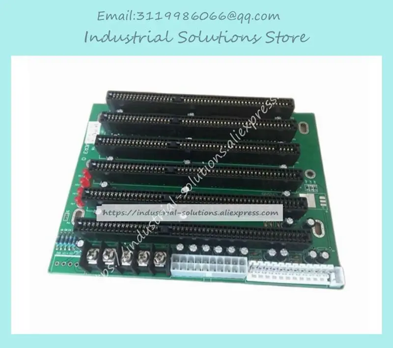ICA-6106 6 Slot ISA Slot Industrial Passive Backplane Support PICMG1.0 Half-size PCA-6106 100% Tested BP-6S