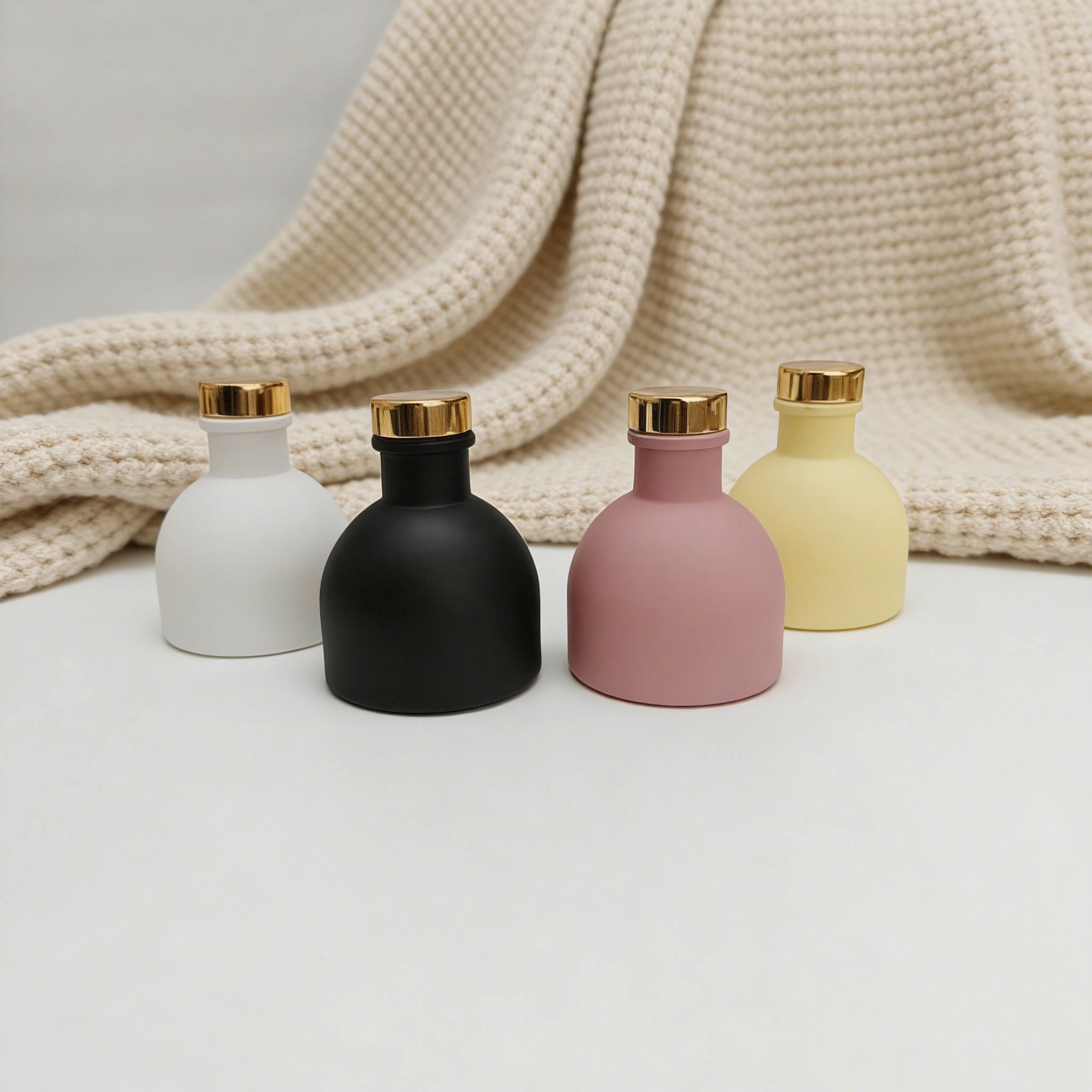 6 個 50 ミリリットル混合色フロストガラスリードディフュ - Home Fragrance For Sale のレビューと価格