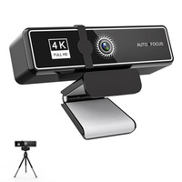 4K Webcam 2K 1080P Full HD Web Camera Auto Focus With Microphone USB Plug Web Cam For PC Computer Laptop Video Mini Camera