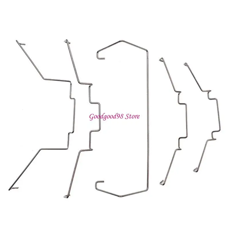 2 szt. Rozprasza klips cieplny Komputer CPU CPU CLIPS CLIPS STELIM STAL DRUTE PUDECENT Wspornik W8EC