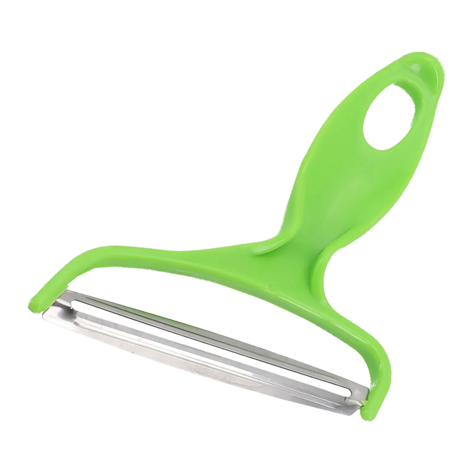 เครื่องขูดเครื่องหั่นผัก Peeler สแตนเลสสีเขียวน้ําหนักเบา Potato Peeler เครื่องตัดสลัดห้องครัวขายที่มีประโยชน์ Hot Practical