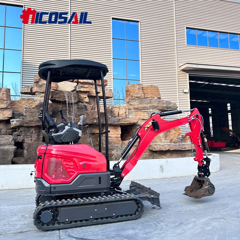 

New mini excavator for construction projects garden excavation, small excavator for sale at 30% off