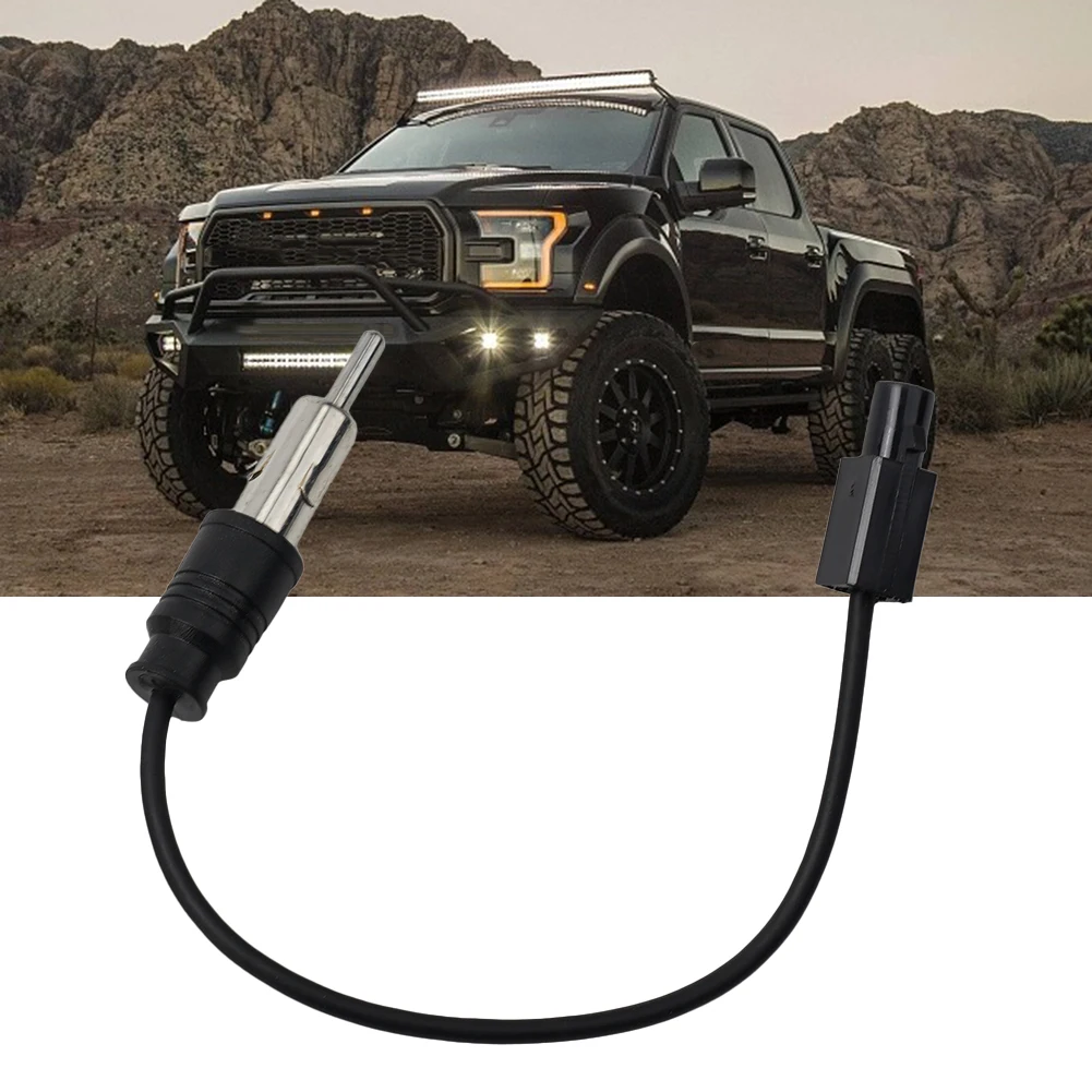 

For Polaris Cable Connector Antenna Adapter 1PC 1x ABS For Magotan For Passat For Sagitar Replacement Car Truck