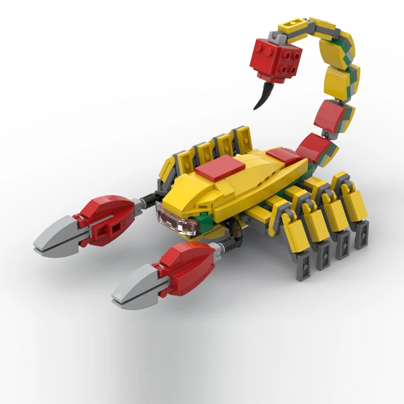 Creators Animal Series Model MOC Building Bricks Robo-Scorpion Modular Technology Gifts Holiday Assemble Children Toys Suit