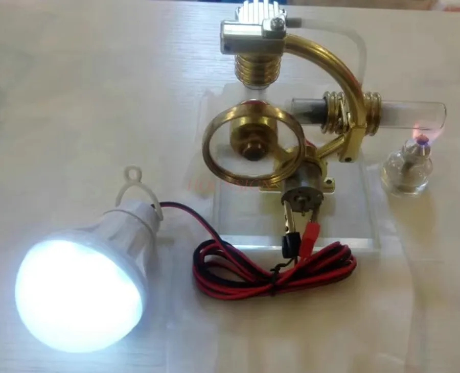 1set Micro Stirling Engine Model Engine Generator