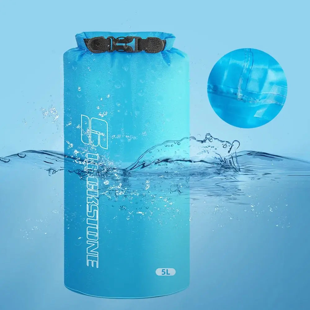 3/5/8/12/15/25/35/75L فصل المياه حقيبة جافة خفيفة الوزن سعة كبيرة كيس تخزين المعدات الجافة مقاومة للاهتراء
