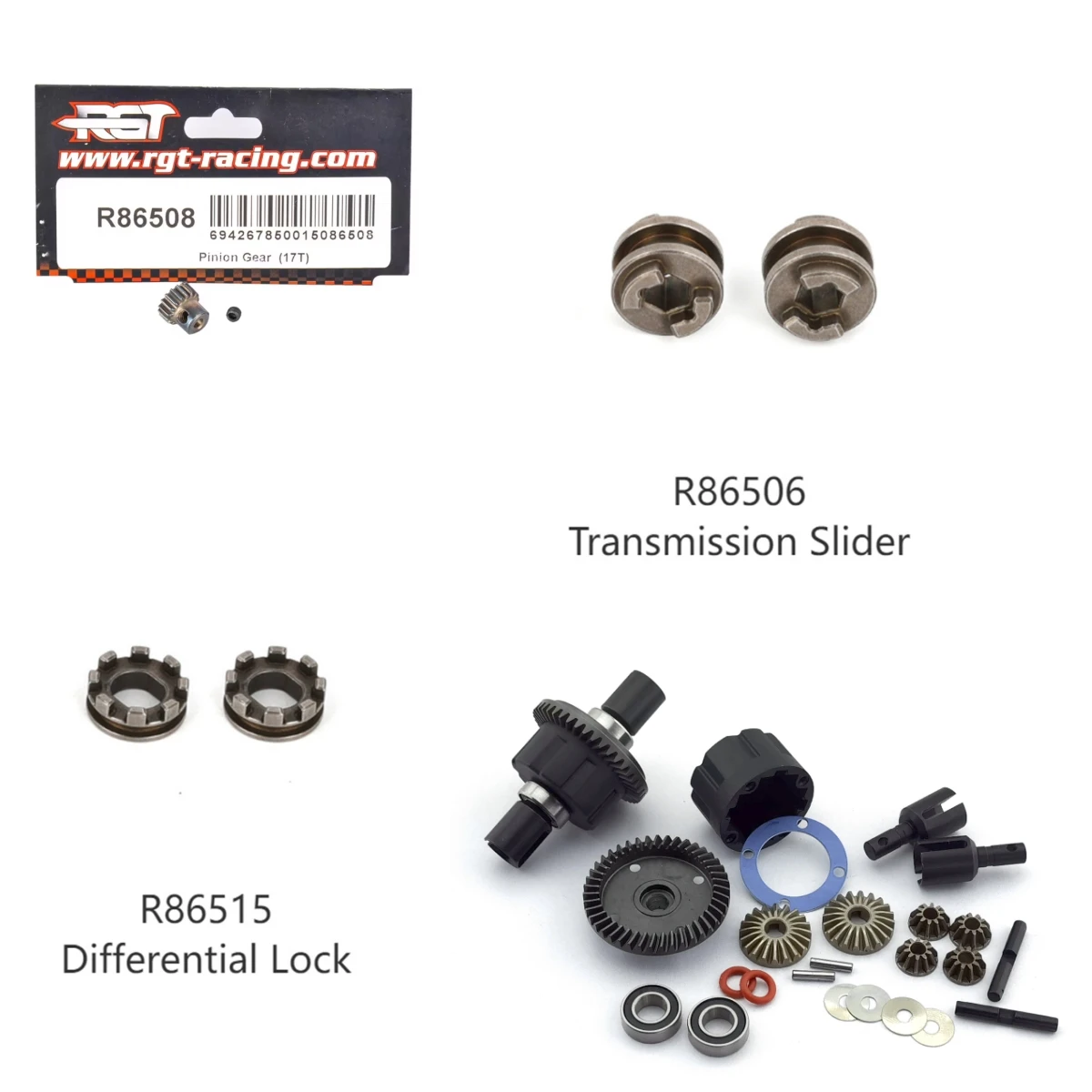 RGT RC Accessories  Gear R86500 R86508 R86515 for Pathfinder EX86190 EX86150 EX86160 1/10 Crawler Model Car