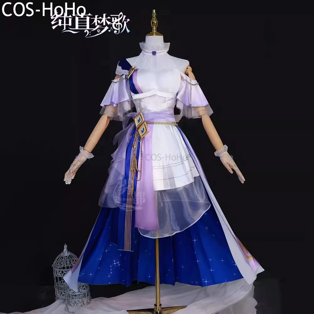 

COS-HoHo Honkai Impact 3rd Elysia Game Suit Lovely Dress Uniform Cosplay Costume Halloween Party Role Play Outfit Women XS-3XL